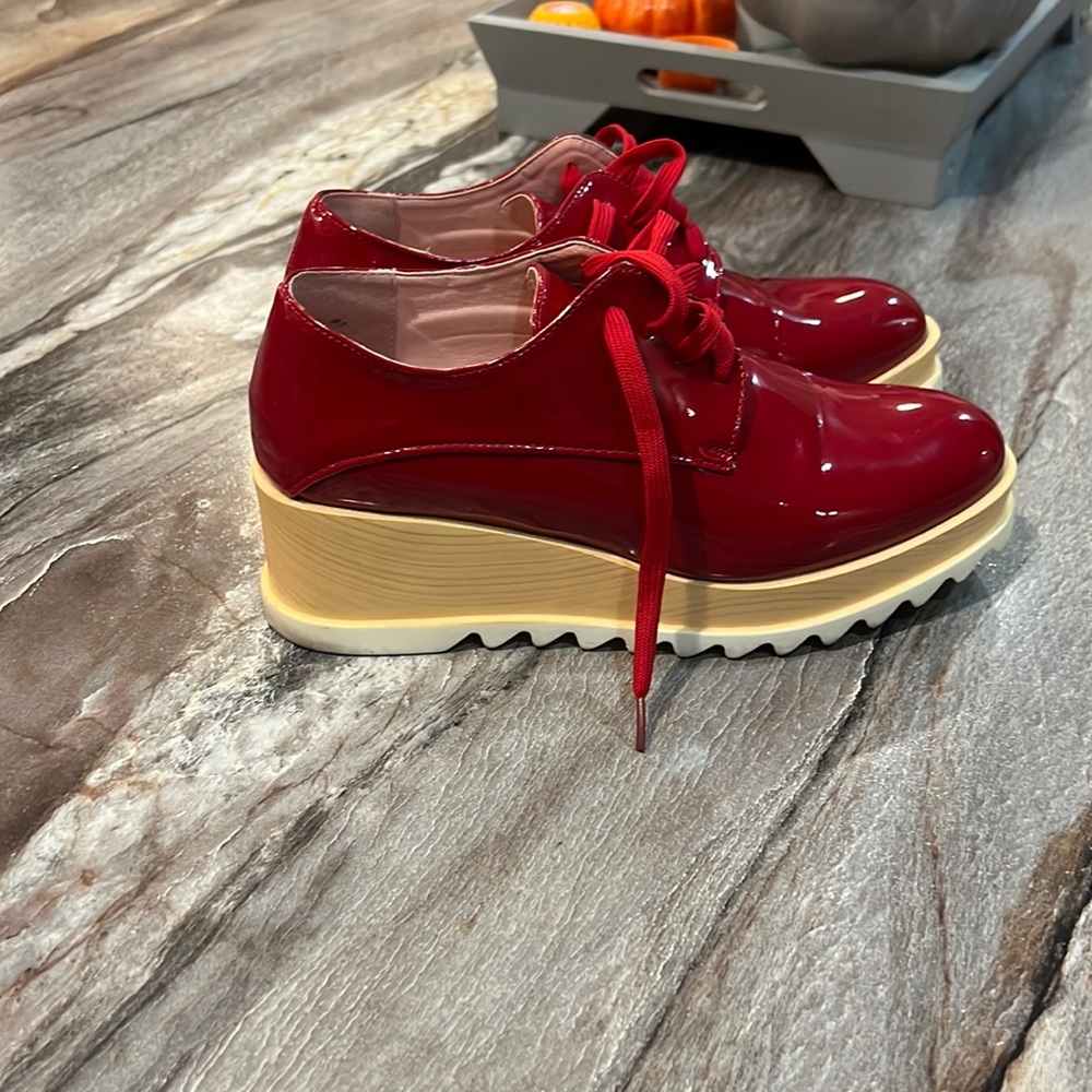 Gorgeous Patent Leather Platforms